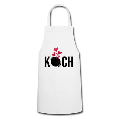Grillen Schürze - Koch Leidenschaft Liebe Topf Herzen Kochen Grillen