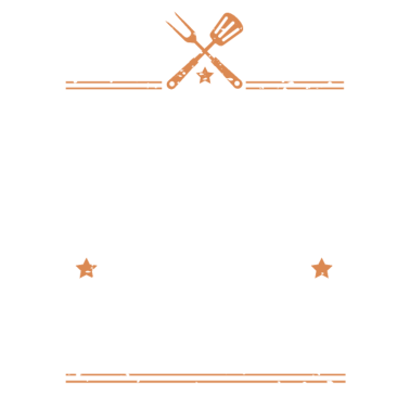 Motiv Grillmeister bei der Arbeit