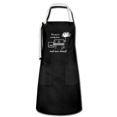 Grillen Schürze - Da passt wenigstens mal was drauf! Geschenk