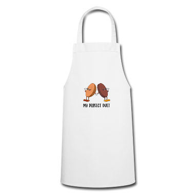 Grillen Schürze - Social Media Duett Burger Liebhaber