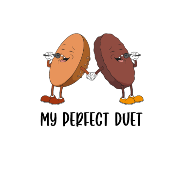 Motiv Social Media Duett Burger Liebhaber