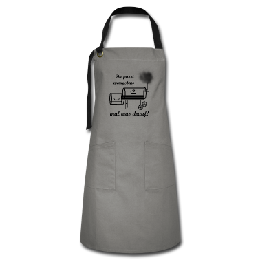 Grillen Schürze - Da passt wenigstens mal was drauf!