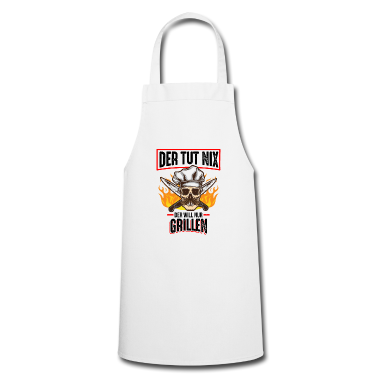 Grillen Schürze - Der tut nix Der will nur Grillen