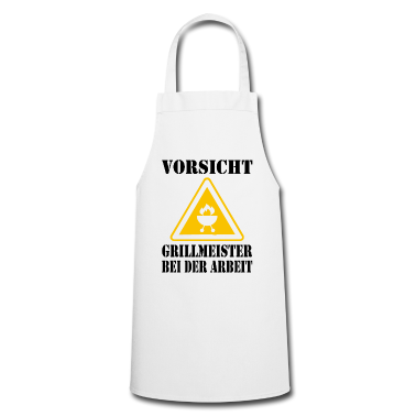 Grillen Schürze - Grillmeister Grillen BBQ Lustiger Spruch