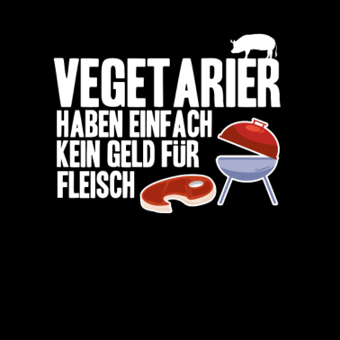 Motiv Grillmeister Grillen lustig Spruch Vegetarier BBQ