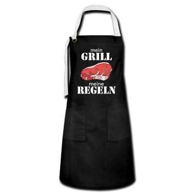 Grillen Schürze - Grill Grillen Lustig Spruch Geschenk
