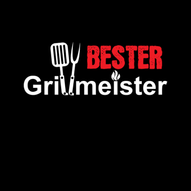 Motiv Bester Grillmeister Papa Grillen Grillschürze
