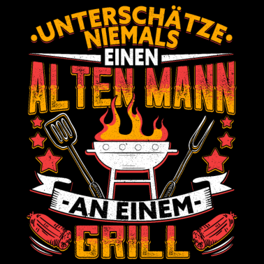 Motiv Griller Grillen lustig