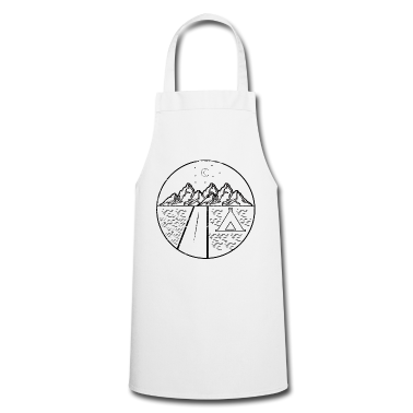Grillen Schürze - Lagerfeuer Camper Grillen Musik Camper
