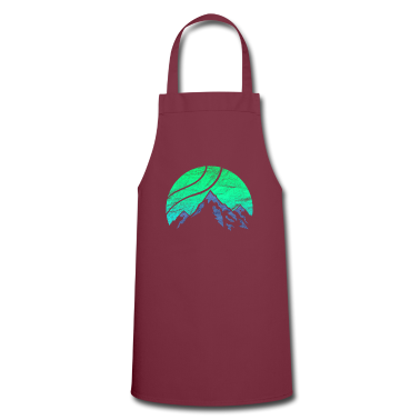 Grillen Schürze - Wandern Berge vintage Shirt