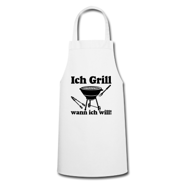 Grillen Schürze - Grillen , Ich Grill ...../+