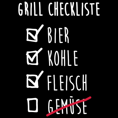 Motiv Grill Checkliste