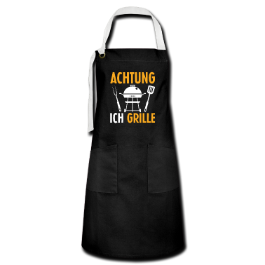 Grillen Schürze - Grillen Grill Grillmeister Grillsaison Geschenk
