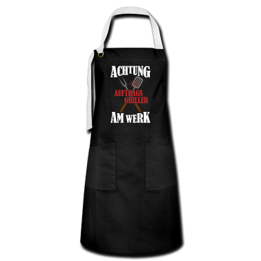 Grillen Schürze - Lustige Grillsprüche