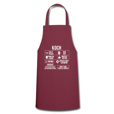 Grillen Schürze - Koch Küche Köchin Kochen Küchenchef Beruf Geschenk