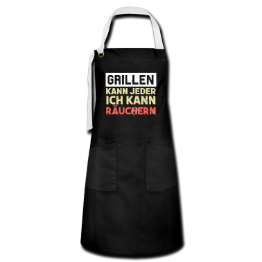 Grillen Schürze - Räuchern Räucherfisch Grillen Smoker BBQ Fan