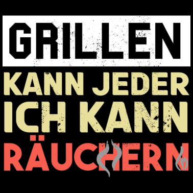 Motiv Räuchern Räucherfisch Grillen Smoker BBQ Fan