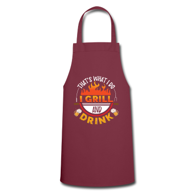 Grillen Schürze - Grillen Und Trinken