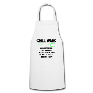 Grillen Schürze - Grill Wars dunkle Seite Grillst