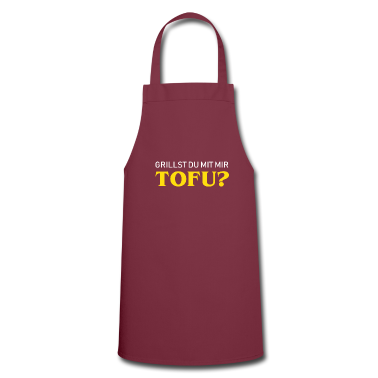 Grillen Schürze - Grillst du mit mit Tofu?