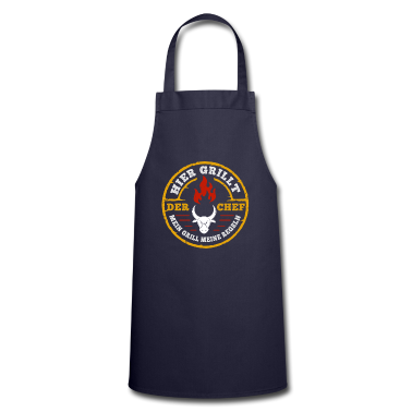 Grillen Schürze - Chef Grill Positiv BBQ Grillkohle Grillen Griller