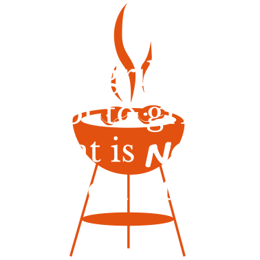 Motiv Grillmeister Grillspruch - Grill or Not to Grill