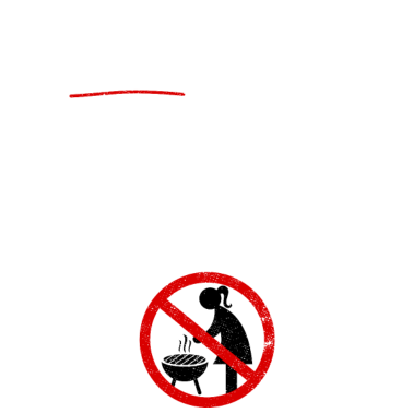 Motiv GRILLEN, SEIT 10000 JAHREN MACHT DER MANN FEUER!