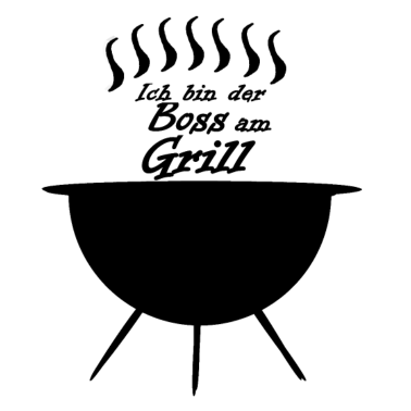 Motiv Boss am Grill