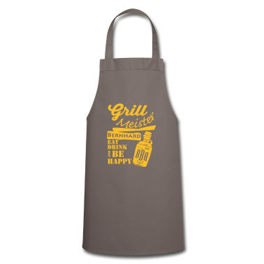 Grillen Schürze - Grillmeister Bernhard