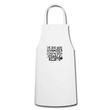 Grillen Schürze - Ich bin nur wegen des Messestandes hier