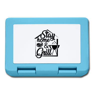 Grillen Brotdose - Stay Home and Grill