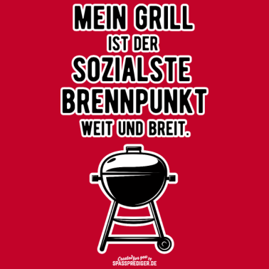 Motiv Grill T Shirt Mein Grill