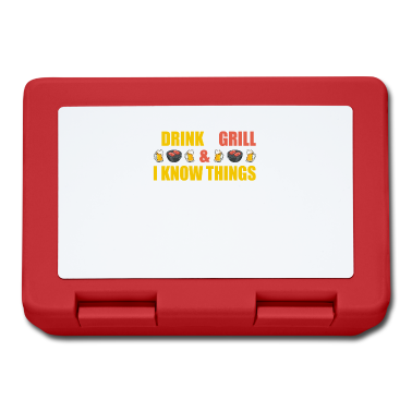 Grillen Brotdose - Grillen Griller Grill BBQ Grillsaison Geschenkidee