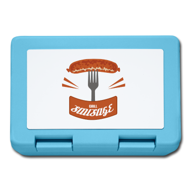 Grillen Brotdose - Grill sausage - Grill Wurst