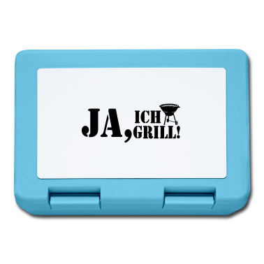 Grillen Brotdose - Ja ich Grill ..../+