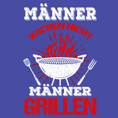 Motiv Männer Grillen Grillmeister Griller Geschenk