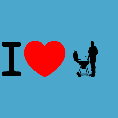 Motiv Ich liebe Grillen