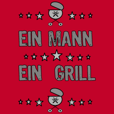 Motiv EIN MANN EIN GRILL