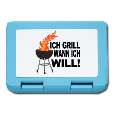 Grillen Brotdose - Ich Grill Wann Ich Will