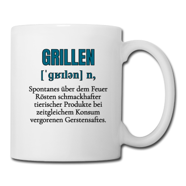 Grillen Tasse - Grillen