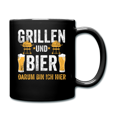 Grillen Tasse - Grillen Bier Grill