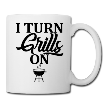 Grillen Tasse - Grillen - Ich werf den Grill an