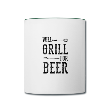 Grillen Tasse - Grill bier grillen
