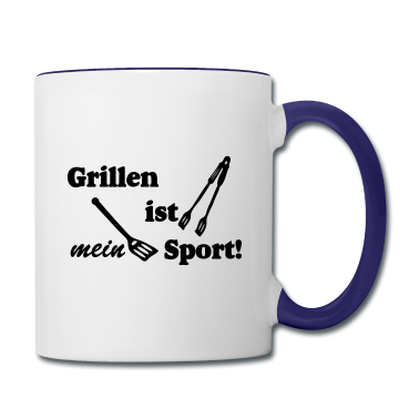 Grillen Tasse - Grillen mein Sport Grill ...