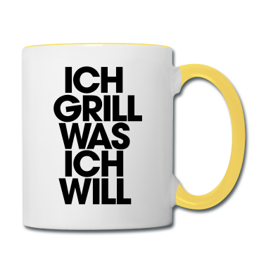 Grillen Tasse - Ich grill was ich will