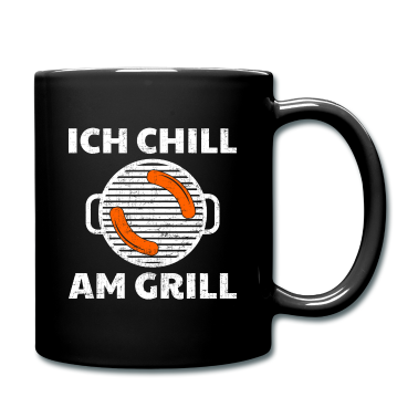 Grillen Tasse - Grillen - Ich chill am Grill