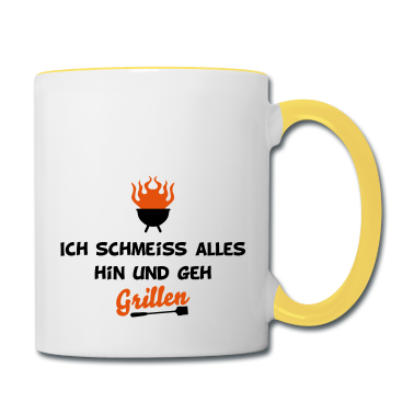 Grillen Tasse - grillen