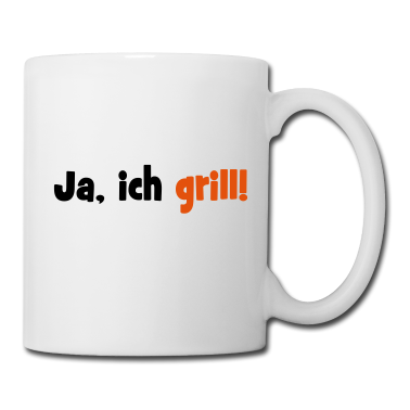 Grillen Tasse - grillen