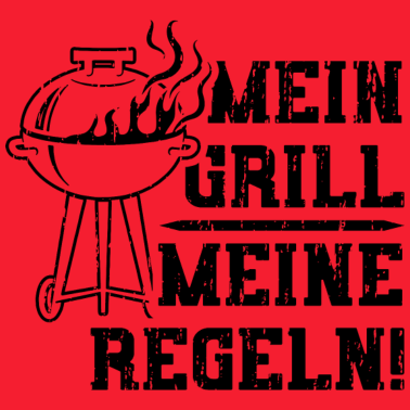 Motiv Mein Grill Meine Regeln - Grillen