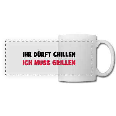 Grillen Tasse - grillen